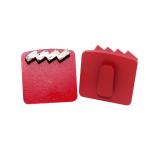 Aggressive ZIGZAG Segments Redi Lock Diamond Grinding Shoes for Husqvarna