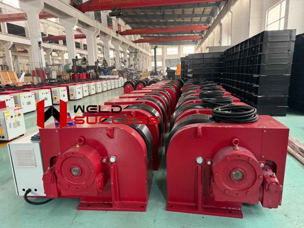 Buy cheap 80 Ton Welding Tank Rollers Bolt Adjustment With Motorized Moving Wheels from wholesalers
