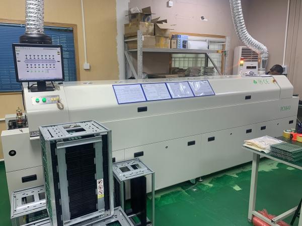 PC8835 Automatic Rail + PC Control Lead-free Reflow Oven 8 temp Zones Soldering