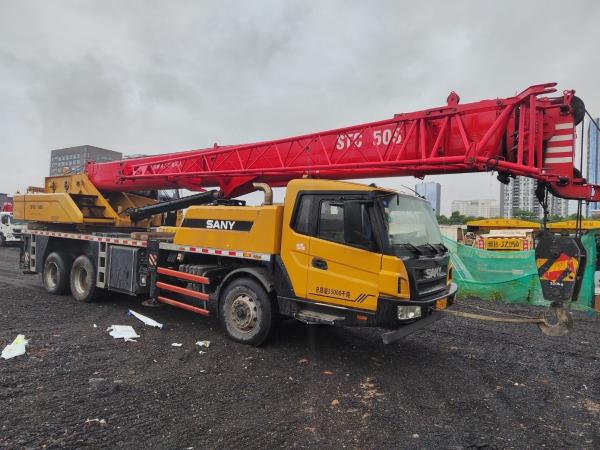 Buy cheap Certified Stc250s Mobile Crane 25 Tons Hydraulic Truck Crane with Folding Design from wholesalers