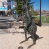 Buy cheap Metal Casting Life Size Kangaroo Statue Zoological Decoration from wholesalers
