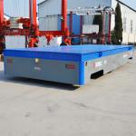 Hydraulic Steering Electric Transfer Cart 35 Tons Steel Mill Heavy Load