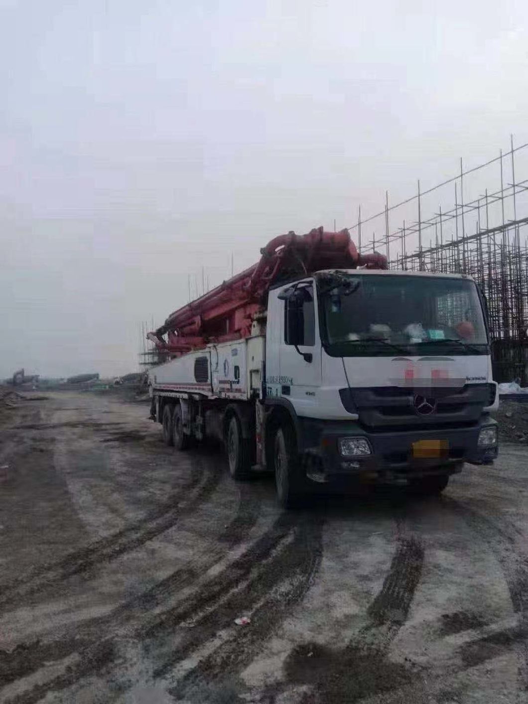 2013 Zoomlion 56m Used Concrete Boom Pump Perfect Original Condition