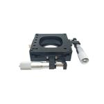 100mm×100mm Manual Translation Stage Miniature XY Stage With Central Drive