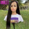 Buy cheap High Quality Virgin Yaki Straight Human Hair Wig Lace Frontal Wigs from wholesalers