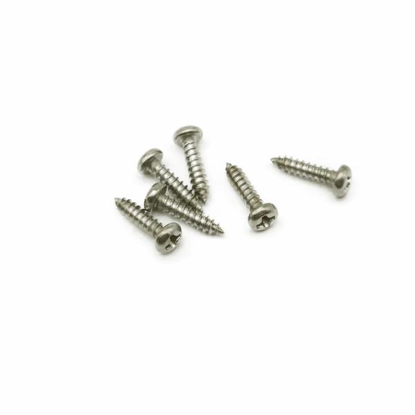 Buy cheap Sandblasted Stainless Steel Self Tapping Sheet Metal Screws PA3x12 from wholesalers