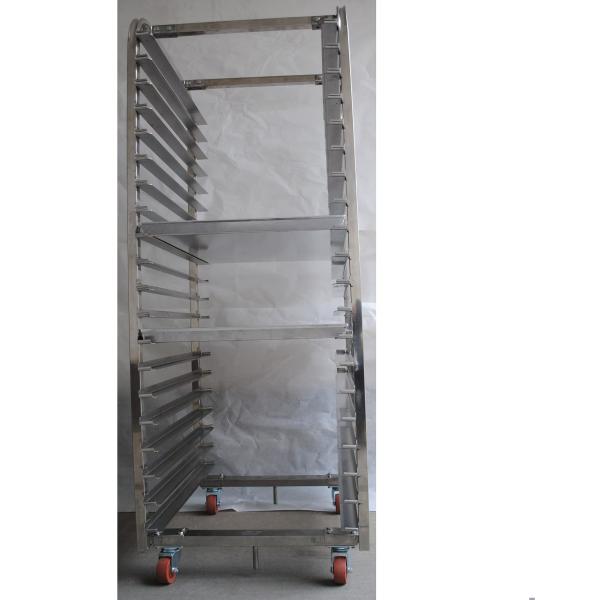 Buy cheap 316 Stainless Steel baking tray trolley Movable Kitchen Equipment Cooler Bakery For Oven from wholesalers