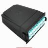 Buy cheap Fiber optic 40g 100g OM3 MTP MPO cassette mpo box from wholesalers
