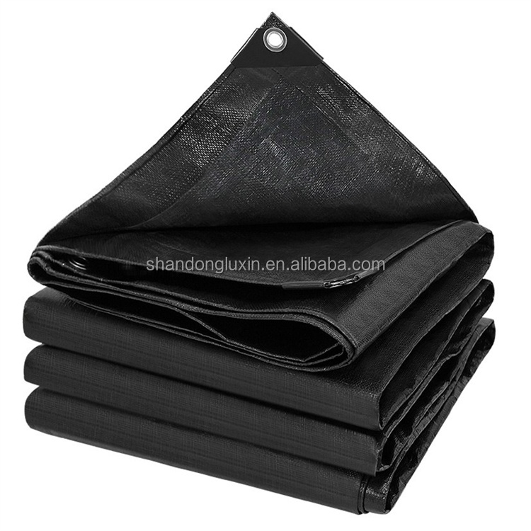 PE Tarpaulin Covering Woven Fabric Waterproofing Anti-Uv Protective Plastic Sheet