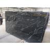 Buy cheap Black Natural Stone Slabs 10 - 60mm Thickness Optional FormA Approval from wholesalers