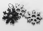 60*60*6MM Multi-purpose Stainless Steel EDC Tool Card Sandblasting Metal Bottle