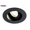 Buy cheap GU5.3 Round Black Adjustable LED Downlight Anti Glare IP 20 from wholesalers