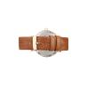 Buy cheap IP Rose Gold Quartz Nature Stainless Steel Wristwatch With Genuine Leather Strap from wholesalers
