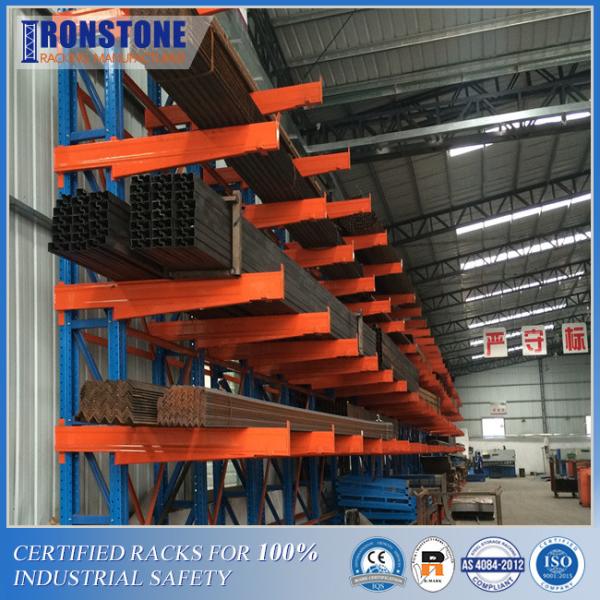 Buy cheap Open Storage System Of Industrial Heavy Duty Cantilever Racking With Easily Reconfigured from wholesalers