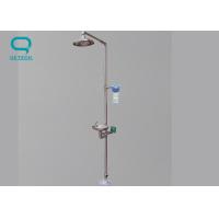Buy cheap Laboratory Stainless Steel Eyewash Station With Shower Customized Sizes product