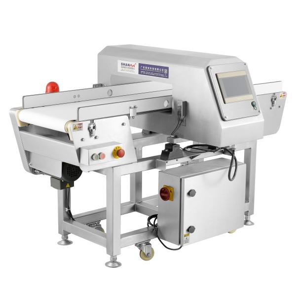 Stainless Steel Conveyor Belt Needle Detector Machine Digital Data Print