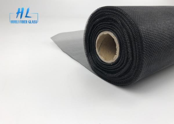 Buy cheap 1.8m Wide Standard 18*16 Black PVC Coated Fiberglass Insect Screen from wholesalers