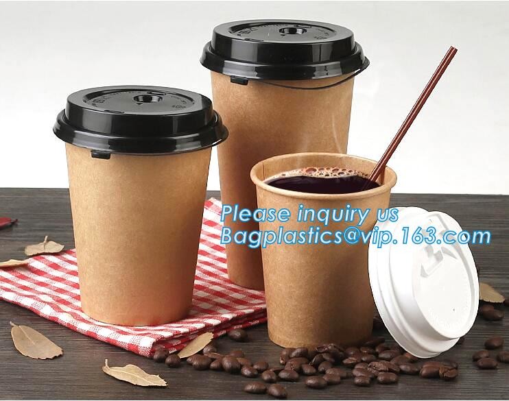 Disposable 8/12/16 Oz Beverage Coffee Cups Single Wall Paper Cups with Lid,Wholesale Disposable Paper Coffee Cup Custom