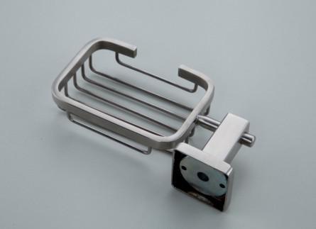 Soap Basket Wire83402B (8178)-Square&Stainless steel304&Brush&Bathroom