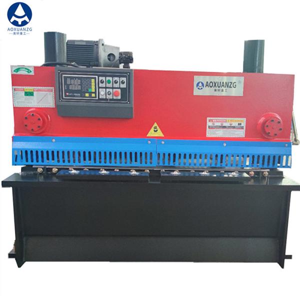 Buy cheap MD11 Hydraulic Guillotine Shearing Machine QC11K-6*1600 Sheet Metal Machine from wholesalers