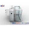 Buy cheap Fingerprint Reader Waist Height Turnstiles Stainless Steel Turnstyle Gate For Access Control from wholesalers