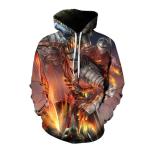 Custom Made 3D Printing Kids Hoodies Pullover Fashion Sweatshirt Jumpers