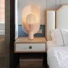 Buy cheap Nordic post-modern minimalist grid wrought iron living room Filter Table Lamp (WH-MTB-208) from wholesalers