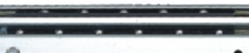 Double Channel Sliding Door Track 14mm-60mm Length Customized Service