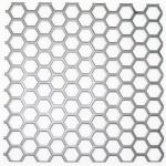Hexagonal Perforated Stainless Steel Sheet 2mm 3mm Thick