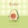Buy cheap Customizable Dancing Avocado Patch - Whimsical DIY Accent for Bags & Denim from wholesalers
