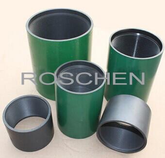 Buy cheap Round NUE Casting Carbon Steel Pipe Coupling 2-3/8 inch to 4-1/2 inch from wholesalers