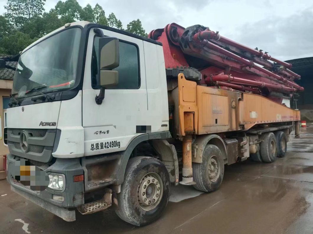 2015 Good Original Condition with Stable Work 52m Concrete Pump Truck Pump Sale at Low Price