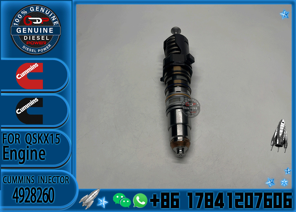 Engine Parts ISX15 QSX15 Common Rail Fuel Injector 4928260 2874505 4903472