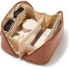 Buy cheap Large Capacity Cosmetic Bags for Women,Waterproof Portable Pouch Open Flat Toiletry Bag Make up Bags from wholesalers