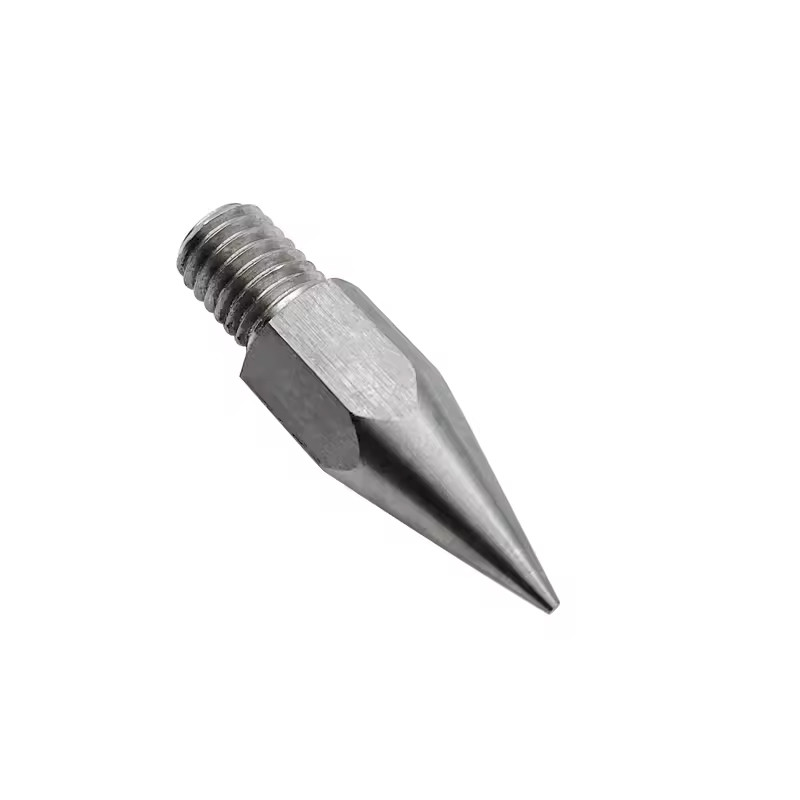 33mm Measuring Prism Rod and 5 Pieces of M10 Steel Alloy End Cap with 9.7mm Diameter