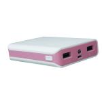 8800mAh Capacity power banks, Plastic, with LED display, Bright Lamp, Charger