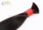 50 CM Remy Human Hair Extensions, 20" Black Straight Real Remy Human Hair Bulk
