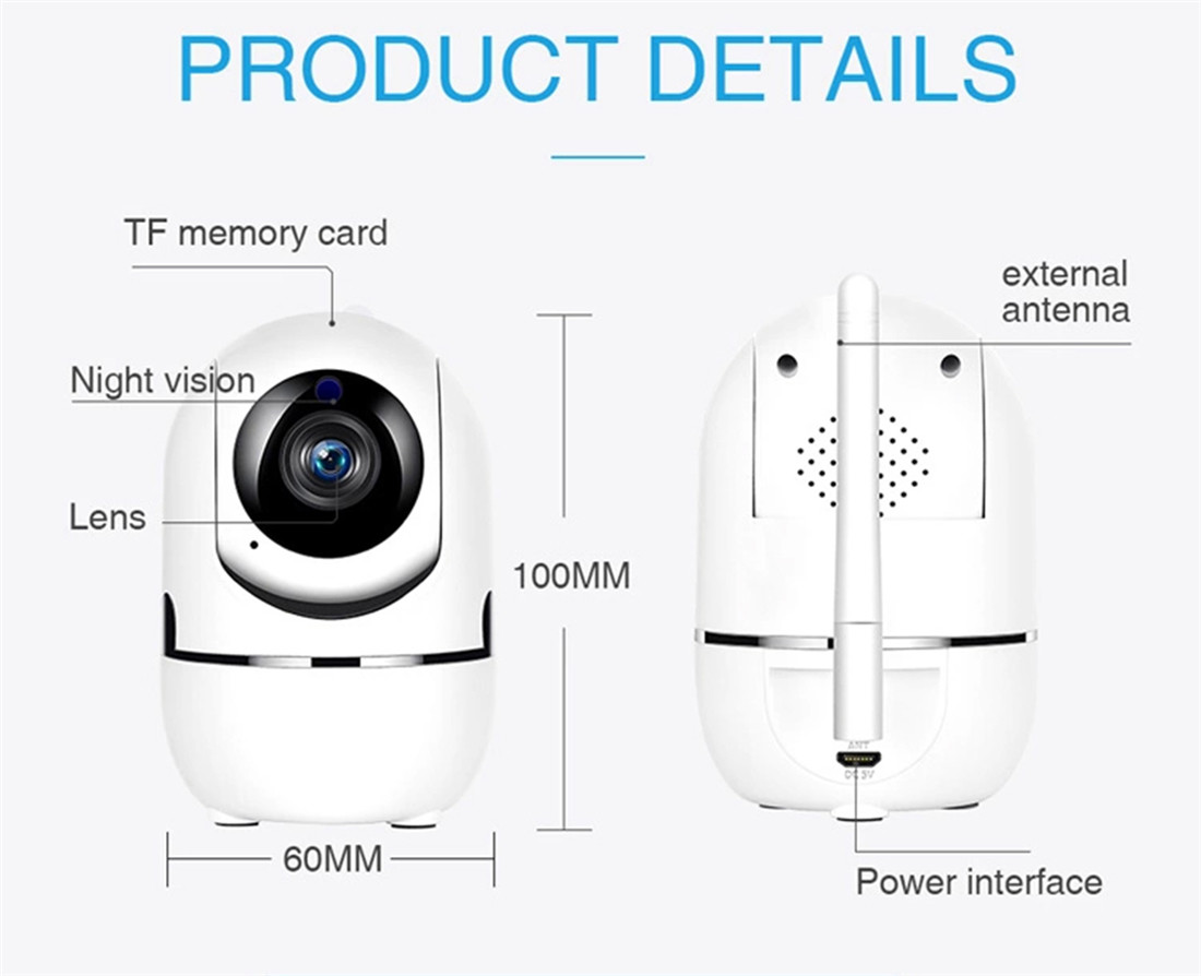 Smart Indoor P/T Camera Best Seller Model(TV-288ZD-2MP)