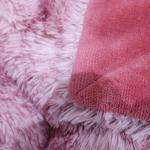HomeLightweight Faux Fur Throw Blanket High Durability Fluffy Fur Blanket