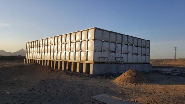 Buy cheap 300000 Liters Sectional FRP SMC Panel Tank For Water Treatment Machinery from wholesalers