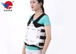 Flannel Adjustable Medical Orthosis , Lumbar Orthosis Back Brace Provide Stable