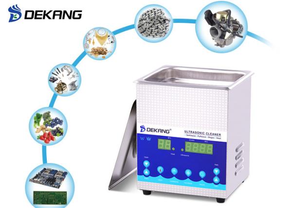 Buy cheap 2.0L 28 / 40KHz Ultrasonic Cleaning Machine Die Casting Stainless Steel For Syringe Needle from wholesalers
