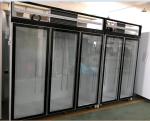 3200L Multiscene Upright Glass Fridge Chiller Anticorrosive With 6 Doors