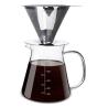 Buy cheap Home Usage wholesale Unique Factory Glass Hand Flush the coffee pot from wholesalers