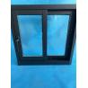 Buy cheap Black Frame Aluminum Sliding Glass Window Double Glass Customized from wholesalers