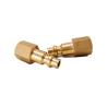 Buy cheap Brass Air Tool Fittings 1/4 NPT Male Plug Connector from wholesalers