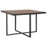 Buy cheap W110cm H71cm Table Rattan Garden Furniture Sets , 4 Seater Rattan Patio Set Steel Frame from wholesalers