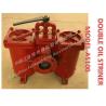 Buy cheap Diesel oil separator imported double crude oil filter AS100-0.4/0.22 CB/T425-1994 from wholesalers