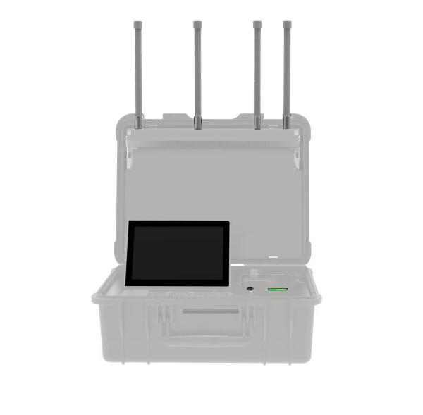 Buy cheap Aluminum Wearable Anti Drone System Fpv Suppressor 60W 720-1200MHZ from wholesalers