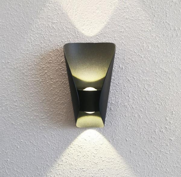 Buy cheap IP65 water proofing exterior wall lamps outdoor COB 6W led wall lights outside led wall lamp light fixtures from wholesalers